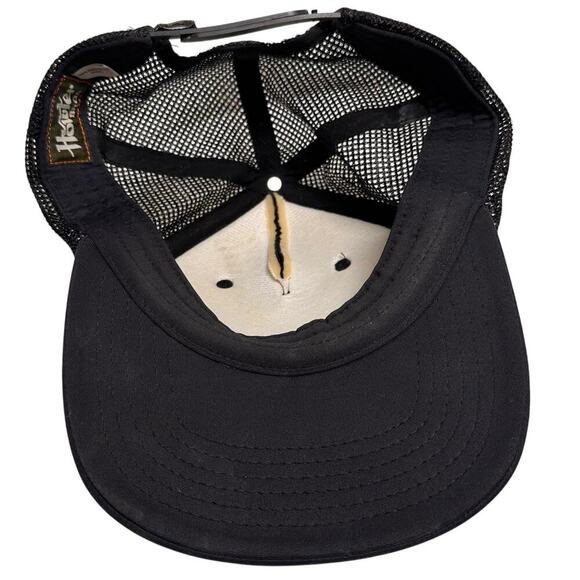 Howler Brothers Men's Trucker Snapback Hat Los Hermanos Howler Black Neon Retro - Picture 4 of 11